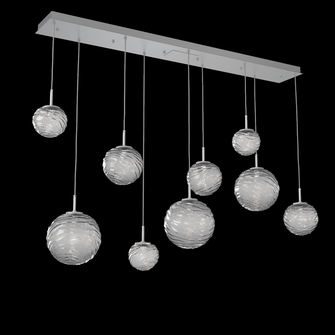 Gaia Linear 9pc Multi-Pendant (1289|PLB0092-09-CS-S-C01-L1)