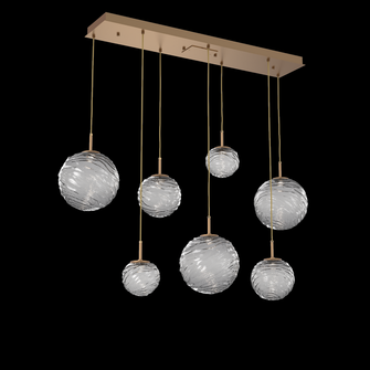 Gaia Linear 7pc Multi-Pendant (1289|PLB0092-07-NB-S-C01-L1)
