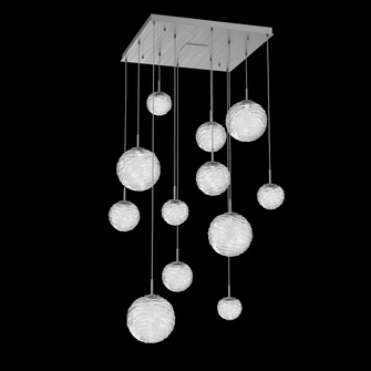 Gaia Square Multi-Pendant Chandelier (1289|CHB0092-12-SN-C-C01-L1)