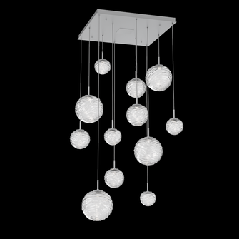 Gaia Square 12pc Multi-Pendant (1289|CHB0092-12-CS-C-C01-L1)