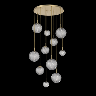 Gaia Round Pendant Chandelier (1289|CHB0092-11-GB-S-C01-L1)