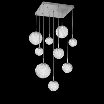 Gaia Square Multi-Pendant Chandelier (1289|CHB0092-09-SN-C-C01-L1)