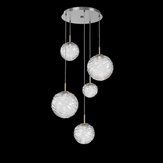 Gaia Round Pendant Chandelier (1289|CHB0092-05-SN-C-C01-L1)