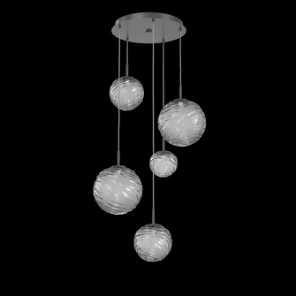 Gaia Round Pendant Chandelier (1289|CHB0092-05-GP-S-C01-L1)