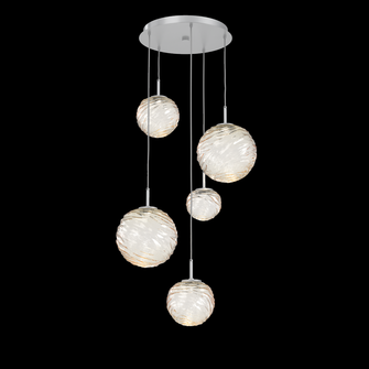 Gaia Round Pendant Chandelier (1289|CHB0092-05-CS-A-C01-L1)