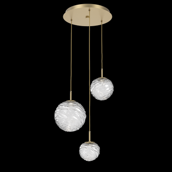 Gaia Round Pendant Chandelier (1289|CHB0092-03-GB-C-C01-L1)