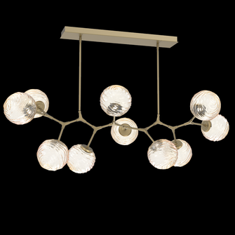 Gaia Modern Branch Chandelier (1289|PLB0092-BC-GB-A-001-L3)