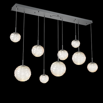 Gaia Linear 9pc Multi-Pendant (1289|PLB0092-09-GM-A-C01-L3)