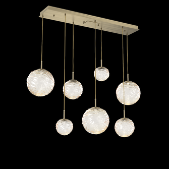 Gaia Linear Multi-Pendant Chandelier (1289|PLB0092-07-HB-A-C01-L3)