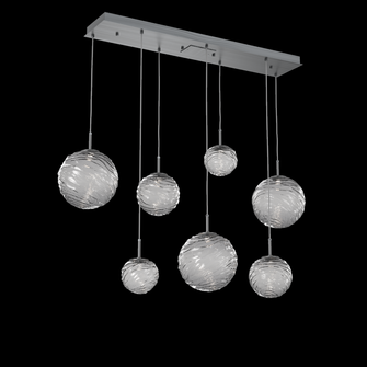 Gaia Linear Multi-Pendant Chandelier (1289|PLB0092-07-GM-S-C01-L3)