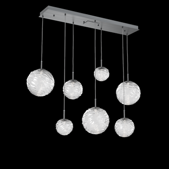 Gaia Linear 7pc Multi-Pendant (1289|PLB0092-07-GM-C-C01-L3)