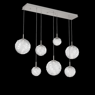 Gaia Linear Multi-Pendant Chandelier (1289|PLB0092-07-BS-C-C01-L3)