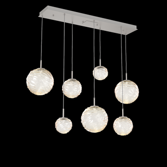 Gaia Linear 7pc Multi-Pendant (1289|PLB0092-07-BS-A-C01-L3)