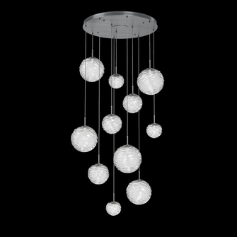 Gaia Round Pendant Chandelier (1289|CHB0092-11-GM-C-C01-L3)