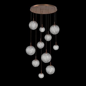 Gaia Round Pendant Chandelier (1289|CHB0092-11-BB-S-C01-L3)