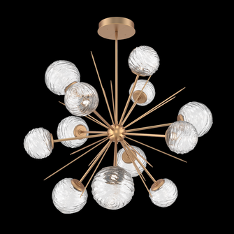 Gaia Starburst Chandelier (1289|CHB0092-0B-NB-C-001-L3)