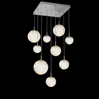 Gaia Square Multi-Pendant Chandelier (1289|CHB0092-09-SN-A-C01-L3)