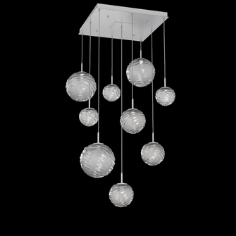 Gaia Square Multi-Pendant Chandelier (1289|CHB0092-09-CS-S-C01-L3)