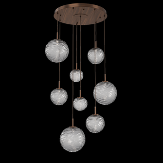 Gaia Round 8pc Multi-Pendant (1289|CHB0092-08-RB-S-C01-L3)