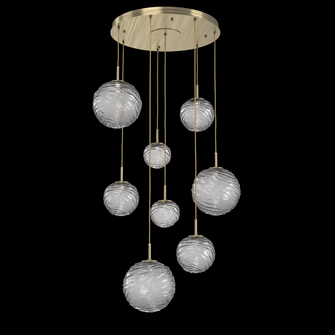 Gaia Round Pendant Chandelier (1289|CHB0092-08-HB-S-C01-L3)