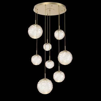 Gaia Round Pendant Chandelier (1289|CHB0092-08-GB-A-C01-L3)