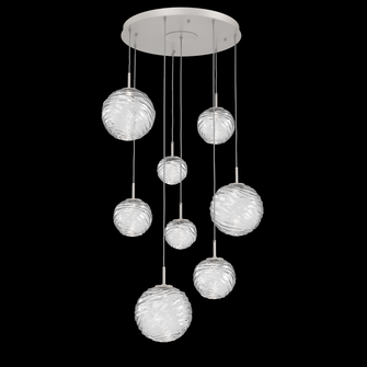 Gaia Round Pendant Chandelier (1289|CHB0092-08-BS-C-C01-L3)