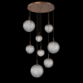 Gaia Round Pendant Chandelier (1289|CHB0092-08-BB-S-C01-L3)