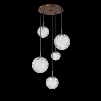 Gaia Round Pendant Chandelier (1289|CHB0092-05-RB-C-C01-L3)