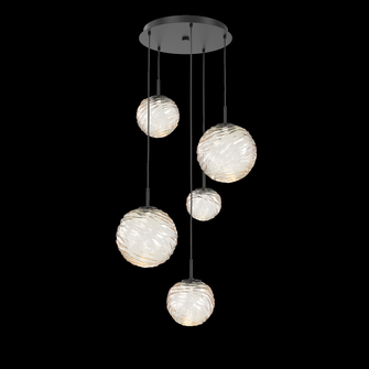 Gaia Round Pendant Chandelier (1289|CHB0092-05-MB-A-C01-L3)