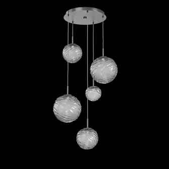 Gaia Round Pendant Chandelier (1289|CHB0092-05-GM-S-C01-L3)