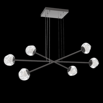 Luna Moda Multi-Piece Linear Chandelier (1289|PLB0095-M3-GP-FC-CA1-L1)