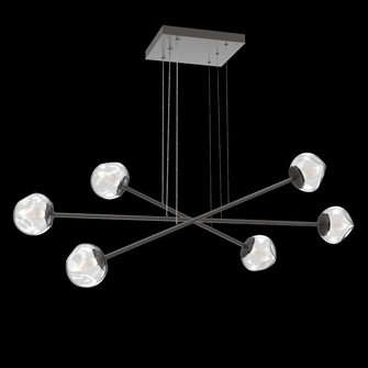 Luna Moda Multi-Piece Linear Chandelier (1289|PLB0095-M3-GP-GC-CA1-L1)