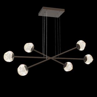 Luna Moda Multi-Piece Linear Chandelier (1289|PLB0095-M3-FB-FA-CA1-L1)