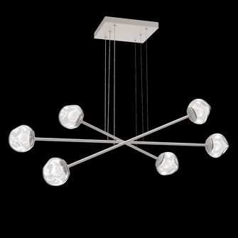 Luna Moda Multi-Piece Linear Chandelier (1289|PLB0095-M3-BS-ZC-CA1-L1)