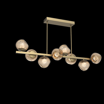 Luna Twisted Branch Chandelier (1289|PLB0095-T8-GB-FB-001-L1)