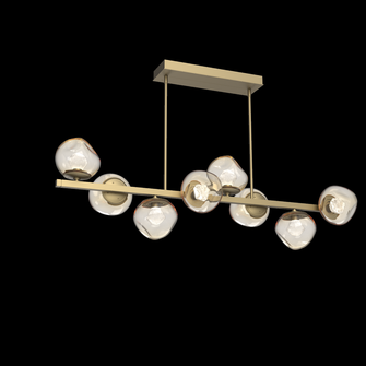 Luna Twisted Branch Chandelier (1289|PLB0095-T8-GB-ZA-001-L1)