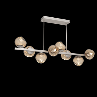 Luna Twisted Branch Chandelier (1289|PLB0095-T8-BS-GB-001-L1)