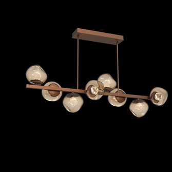 Luna Twisted Branch Chandelier (1289|PLB0095-T8-BB-ZB-001-L1)