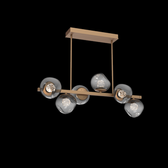 Luna Twisted Branch Chandelier (1289|PLB0095-T6-NB-FS-001-L1)