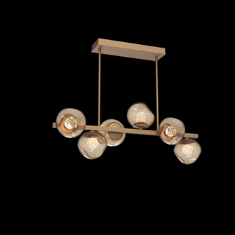 Luna Twisted Branch Chandelier (1289|PLB0095-T6-NB-FB-001-L1)