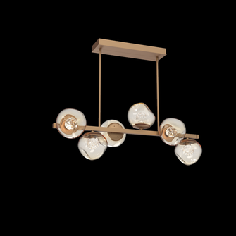 Luna Twisted Branch Chandelier (1289|PLB0095-T6-NB-FA-001-L1)