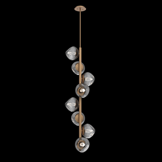 Luna Twisted Vine Chandelier (1289|CHB0095-T8-NB-GS-001-L1)