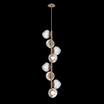 Luna Twisted Vine Chandelier (1289|CHB0095-T8-NB-ZC-001-L1)