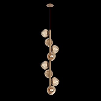 Luna Twisted Vine Chandelier (1289|CHB0095-T8-NB-GB-001-L1)