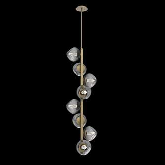 Luna Twisted Vine Chandelier (1289|CHB0095-T8-GB-GS-001-L1)