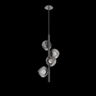 Luna Twisted Vine Chandelier (1289|CHB0095-T4-GP-FS-001-L1)