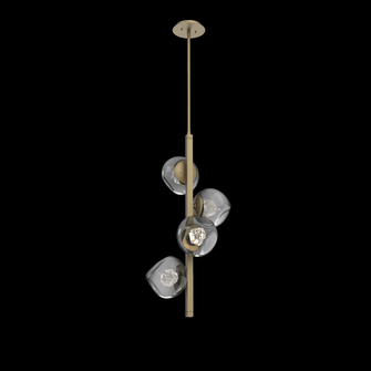 Luna Twisted Vine Chandelier (1289|CHB0095-T4-GB-ZS-001-L1)