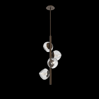 Luna Twisted Vine Chandelier (1289|CHB0095-T4-FB-GC-001-L1)