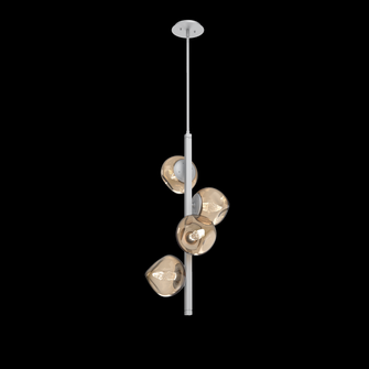 Luna Twisted Vine Chandelier (1289|CHB0095-T4-CS-GB-001-L1)