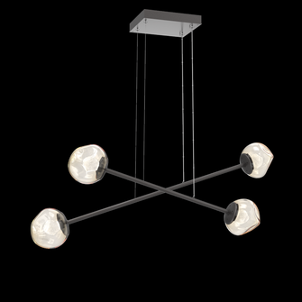 Luna Moda Multi-Piece Linear Chandelier (1289|PLB0095-M2-GP-ZA-CA1-L3)